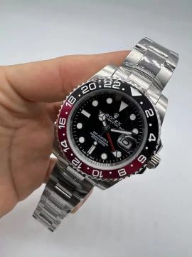 Rolex GMT Master II Coca Cola - Preto e Vermelho