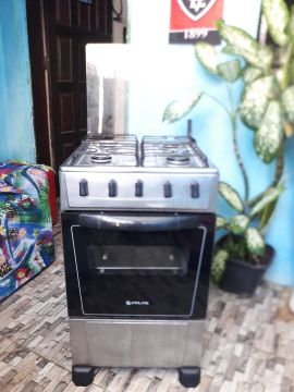 FOGÃO 4 BOCAS INOX ATLAS FAZ ENTREGA