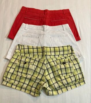 Kit 3 shorts + conj. Top/short