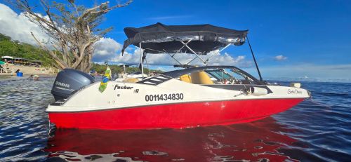 Lancha Foccker i9, motor Yamaha 115hp, 4 tempos.