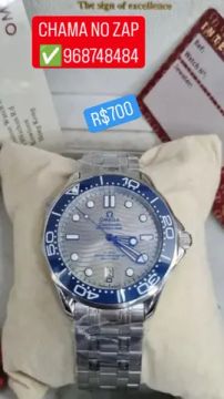 Relógio Omega SEAMASTER AUTOMÁTICO AAA + ENTREGAMOS