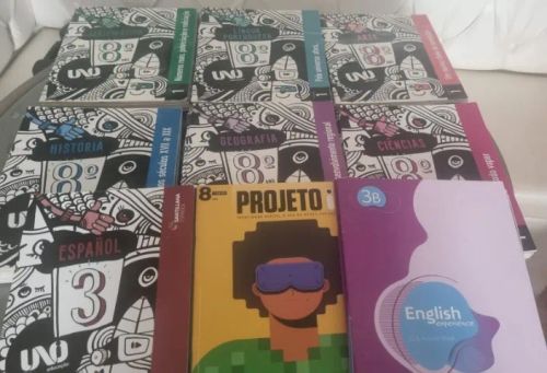 LIVROS UNO COLEÇÃO 8 ANO