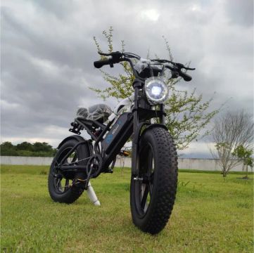 Bicicleta Elétrica Cambio Shimano | WE - ZERO 750W | Autonomia de 110 km | Pneus 20×4.0