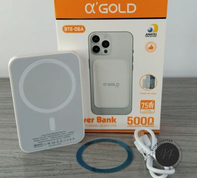 Carregador Magnético 5.000mAh | Entrega grátis