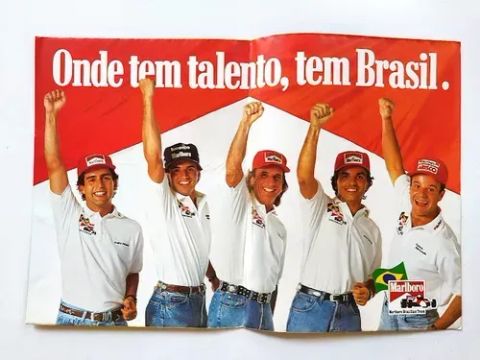 Pôster Fórmula 1 1994 - Emerson, Christian, Barrichello, Boesel