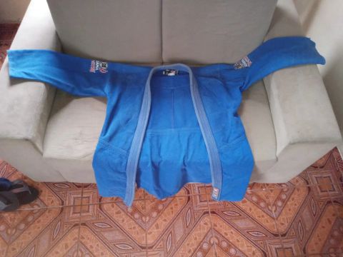 Kimono de Jiu-Jitsu Azul - Tamanho A