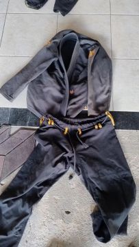 Kimono Jiu-Jitsu Vouk Dubai Preto - Tamanho A3
