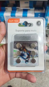 Suporte- 6 imãs 