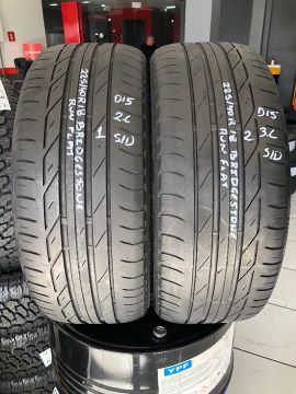 Kit 02 Pneus 225/40r18 Bridgestone Turanza T001 Runflat (usados)1/2
