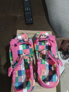 Sandália Mini Melissa Fábula Infantil 23/24