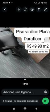 Placa Durafloor Vinílica - Novo