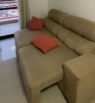 Sofá de dois lugares retrátil
