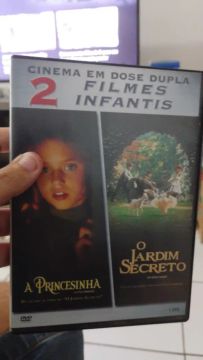 Dvd a princesinha + o jardim secreto