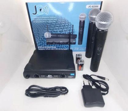 Par de Microfone Sem Fio - JC