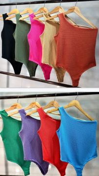 Bodies Femininos de Alça Única - Diversas Cores