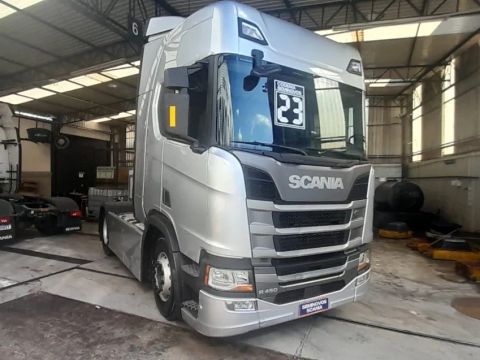 SCANIA R450 A4X2 2022/2023 SAIA LATERAL DEFLETORES ADAS PNEUS NOVOS IMPORTADOS