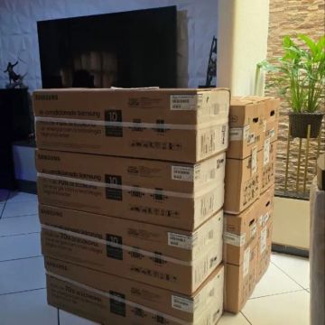 Ar Condicionado Split Inverter Samsung WindFree Connect Sem Vento Frio 12.000 BTUs 220V