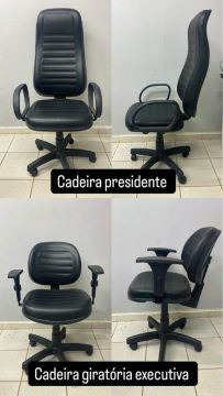 Cadeiras de Escritório com Ajuste Personalizado - Perfeitas para Seu Conforto