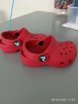 Crocs Vermelhos Bebê 