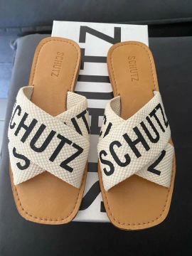 Sandálias Schutz Bege