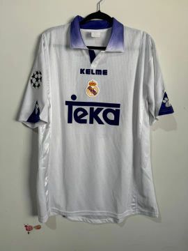 Camisa Real Madrid 1997-98 Raul 7 Champions League