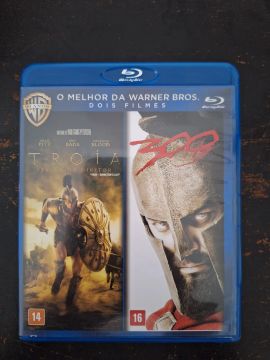 Blu-ray Duplo Tróia e 300