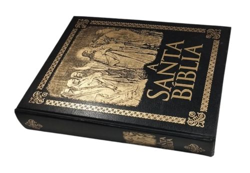 Bíblia Luxo . Capa Dura . Acompanha DVD