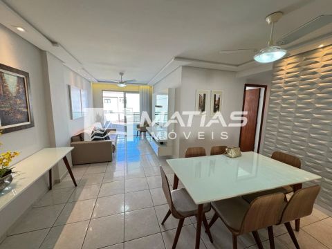 Aluguel Anual de Apartamento Mobiliado na Praia do Morro - Guarapari-ES: 3 Quartos, 1 Suít