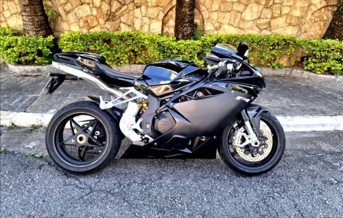 MV AGUSTA F4 (18MIL KM) moto preta 