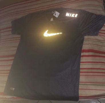 Camisa nike refletivo dry fit