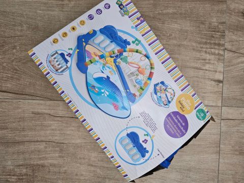 Ginásio de Atividades Maxibaby - Piano Baleia Azul
