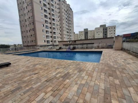 Apartamento para locação em Taubaté-SP, no bairro Barranco: 2 quartos, 1 sala, 1 banheiro 