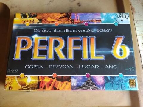 Jogo Perfil 6 - Brinquedo Completo da Grow