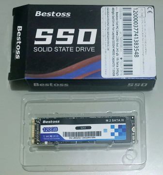 SSD M.2 SATA III 120GB Bestoss