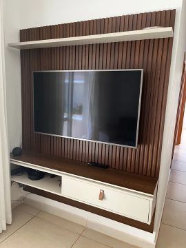 Rack para TV com Painel 