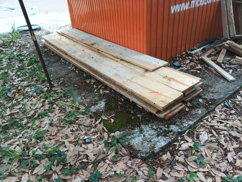 Madeiras para construção - Usadas