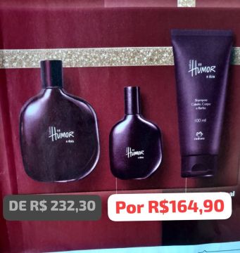 Kit Natura Humor a Dois - Perfumes + Shampoo