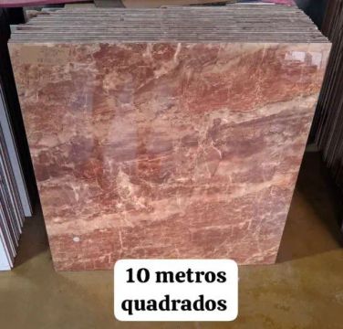 10m² de Porcelanato Bege Claro