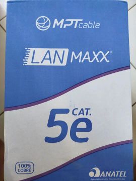 Cabo de Rede LAN MAXX Cat 5e 305 metros