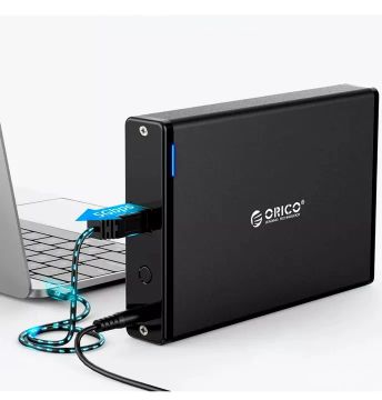 Case Para Hd 3.5" Sata Usb 3.0, Preto, 7688U3-BK, Orico