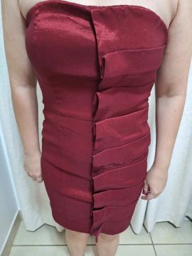 Vestido elegante vermelho