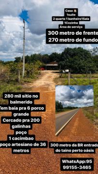 Sitio a venda
