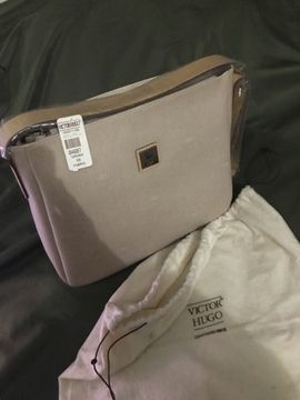 P/Colecionadores-Bolsa de Ombro Victor Hugo Vintage NOVA