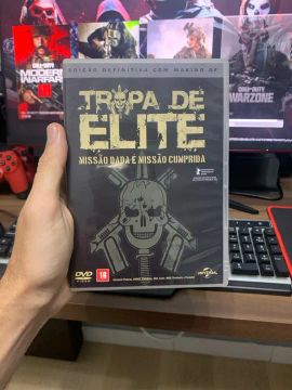 DVD Tropa de Elite - Edição Definitiva com Making Of