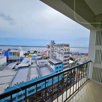 Aluga-se flat mobiliado com vista pro rio  Condomínio do Edifício Ajuricaba  Centro  Manau