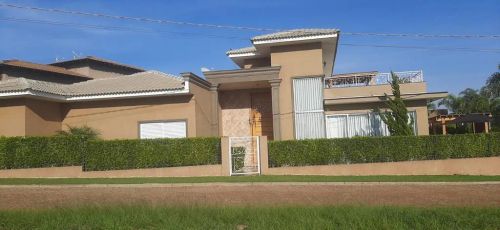 Casa 4 suítes mobiliada, com piscina ilha e churrasqueira - Cond Terras da Barra