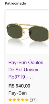 oculos rayban original