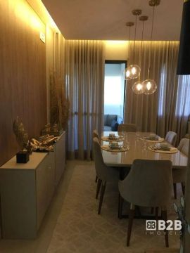 Apartamento com 3 dormitórios à venda, 107 m² por R$ 1.350.000,00 - Vivant Home Resort - B