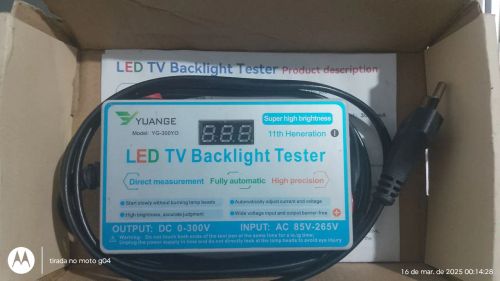Testador de LED para TV e outros