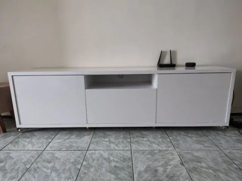 RACK BRANCO LAQUEADO